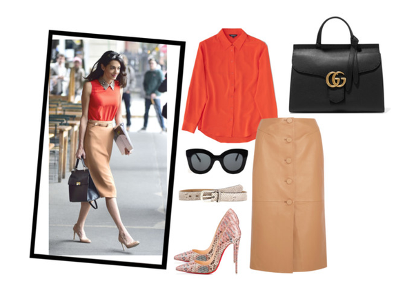How to get Amal Clooney's work week style