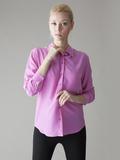 light pink silk shirt